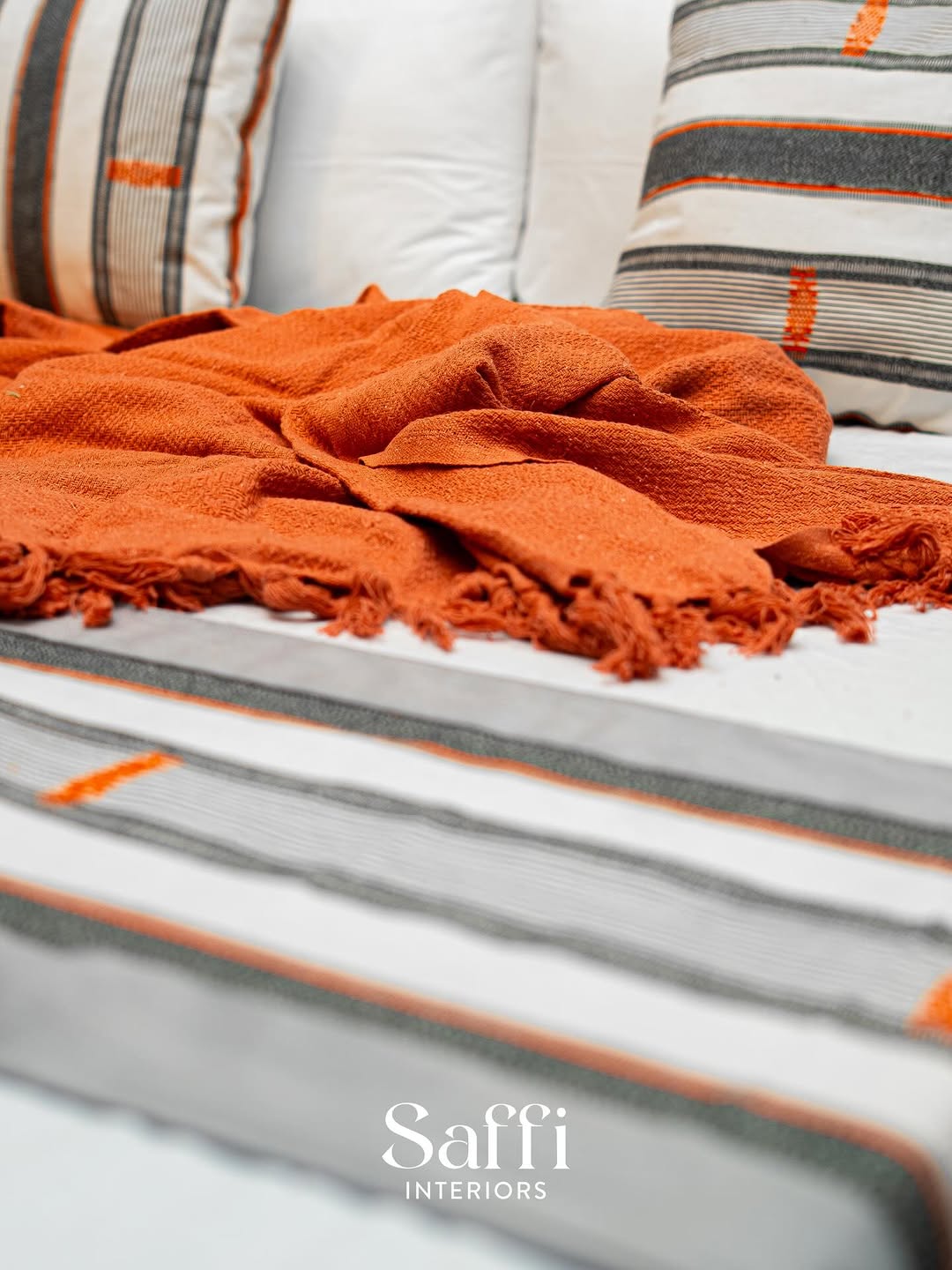 Plaid Terracotta Artisanal