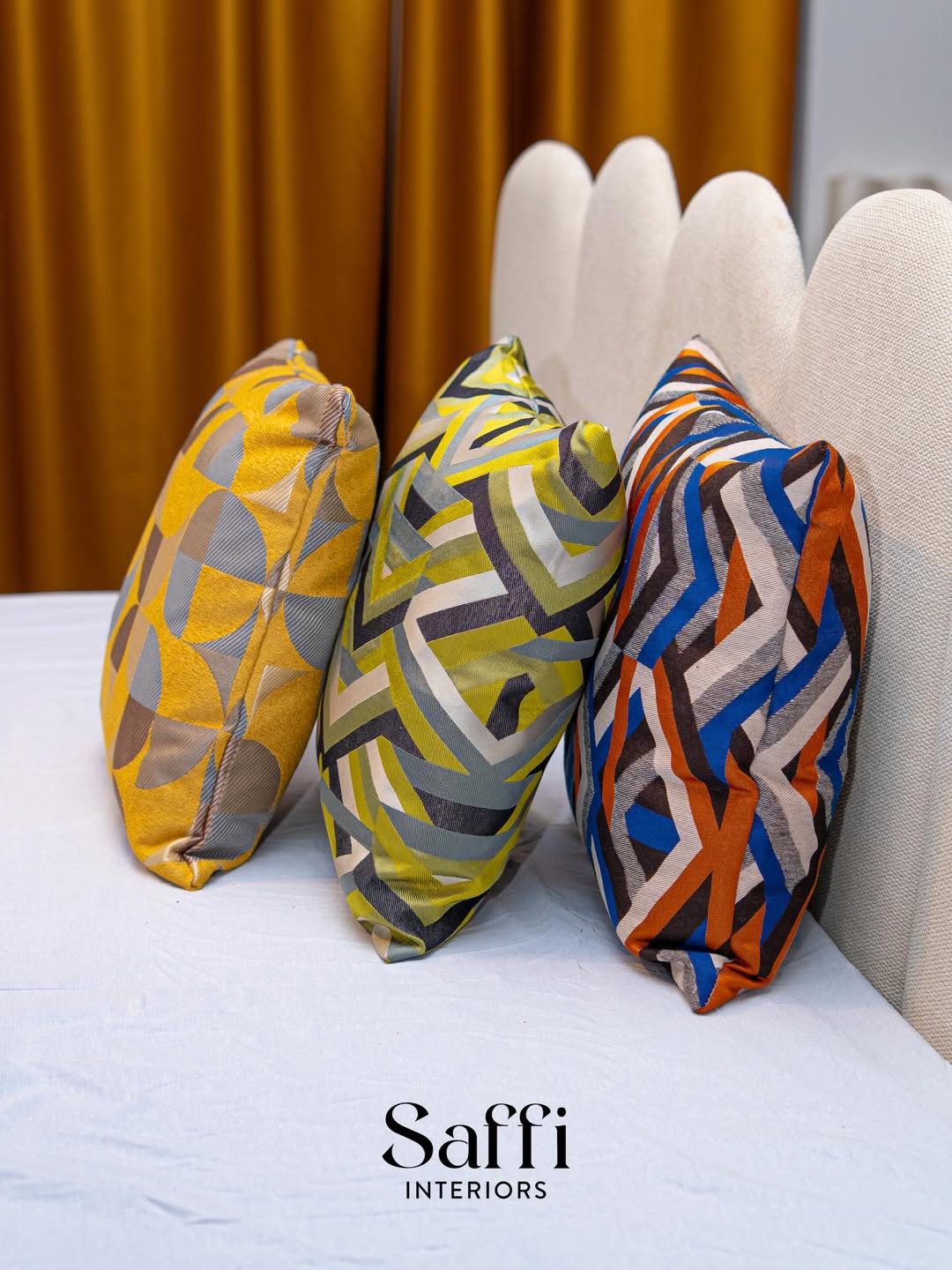 Coussins Motifs Géométriques